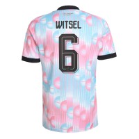 Stroje piłkarskie Belgia Axel Witsel #6 Koszulka Wyjazdowej MŚ 2026 Krótki Rękaw